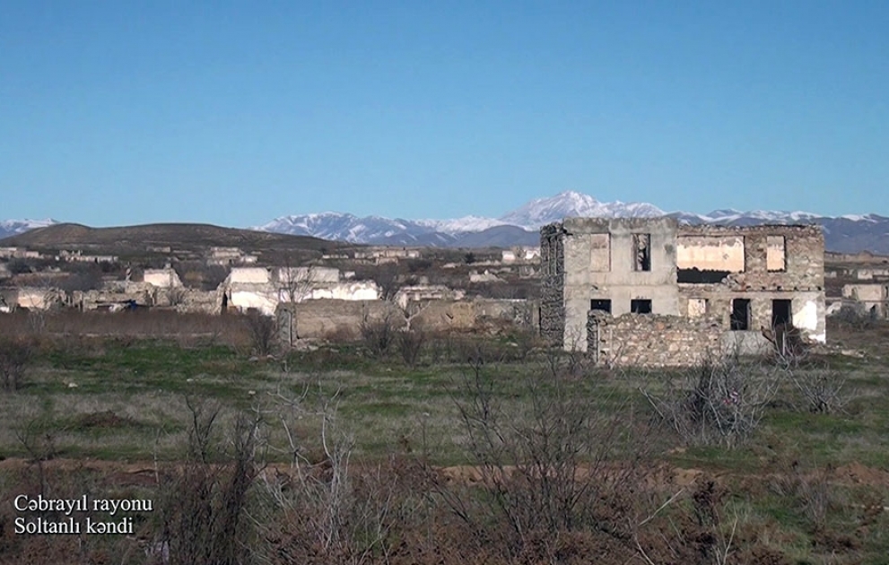 Video footage of the Soltanli village of the Jabrayil region