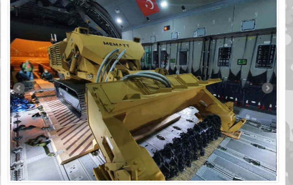 Neue Techniken zur Minenräumung aus der Türkei nach Aserbaidschan gebracht