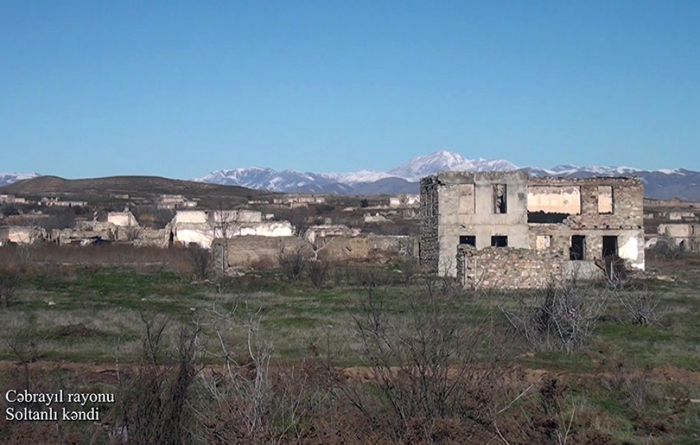 Le ministère de la Défense diffuse une vidéo du village de Soltanly de la région de Djabraïl