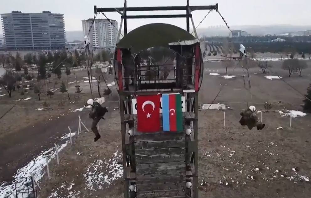 Türkiyə və Azərbaycan hərbçilərinin “Qış-2021” hərbi təlimləri davam edir