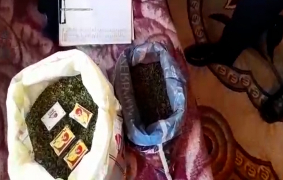 Xəzər rayon sakinindən 5 kq-dan çox marixuana aşkarlanıb