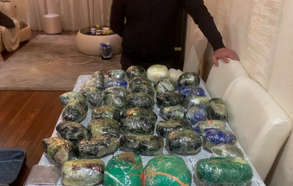 48 kiloqramdan artıq narkotik vasitə dövriyyədən çıxarılıb
