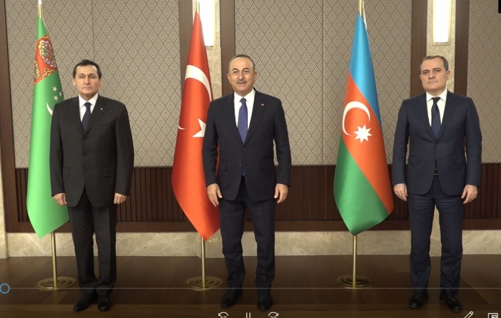 Ankarada Azərbaycan, Türkiyə və Türkmənistan xarici işlər nazirlərinin üçtərəfli görüşü keçirilib