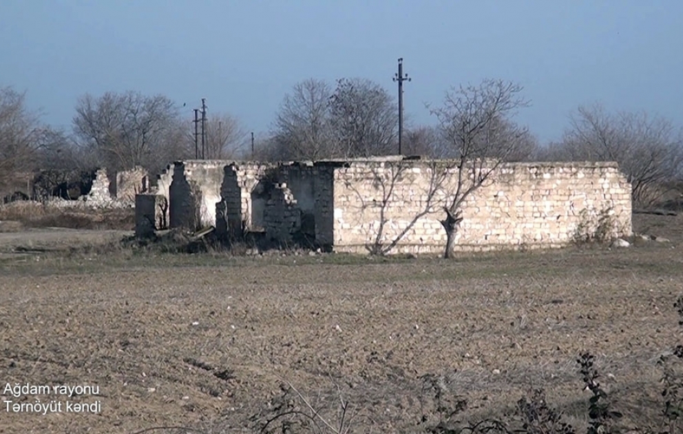 Video footage of the Ternoyut village of the Aghdam region