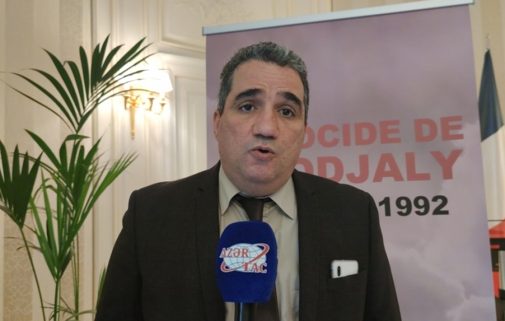 Fransalı tədqiqatçı: Fransa Xocalı soyqırımının tanınması istiqamətində zəruri addımlar atmalıdır