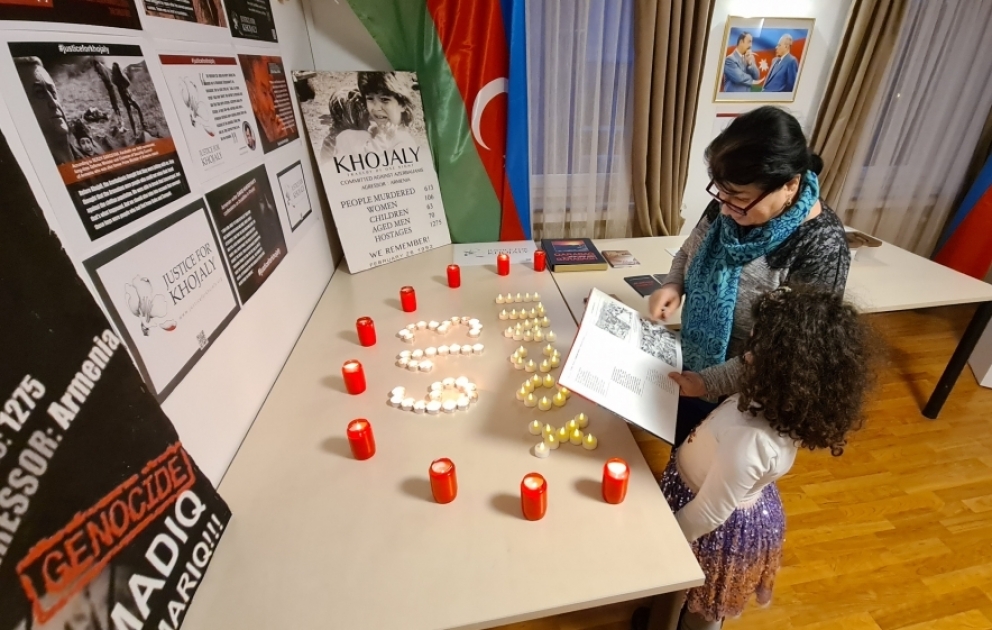 Xocalı soyqırımı qurbanlarının xatirəsi Münhen şəhərində yad edilib