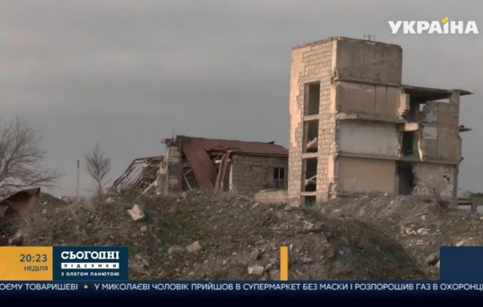 “Ukrayna 24” telekanalı Azərbaycan Prezidentinin mətbuat konfransı və işğaldan azad olunan ərazilərimiz barədə reportaj yayımlayıb