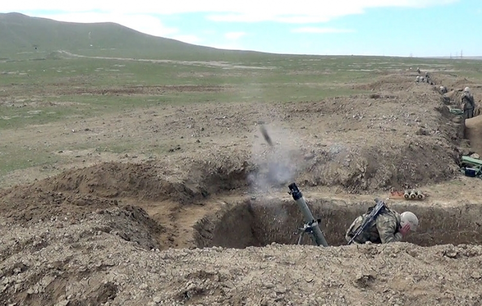 Mortar batteries completed the regular stage of live-fire training exercises