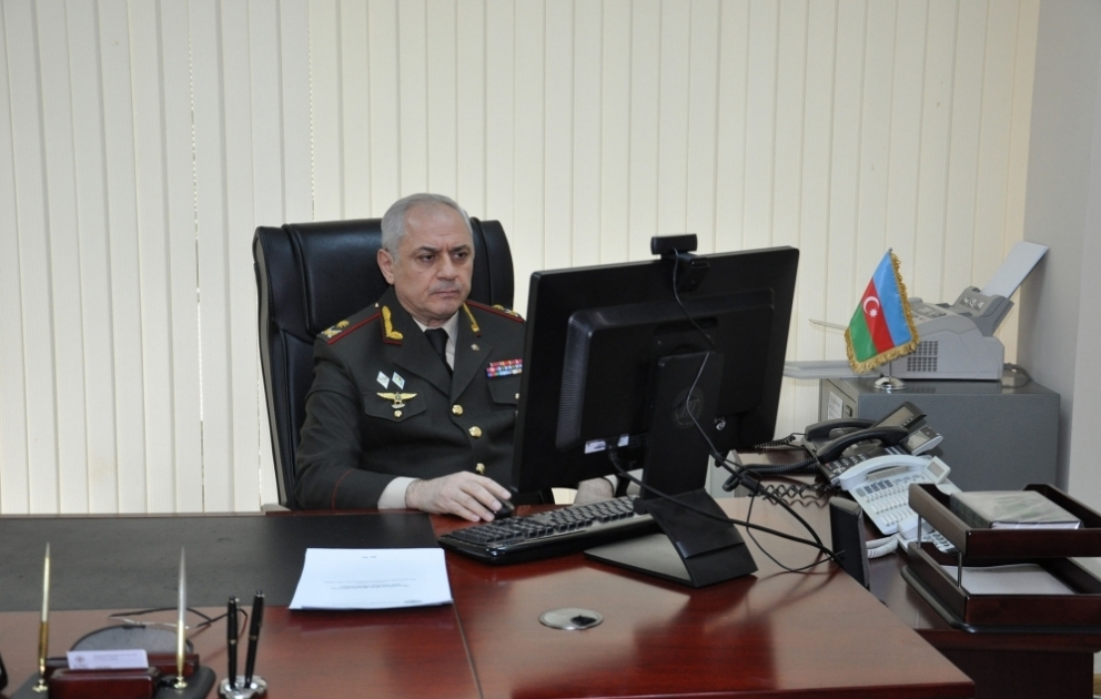 Ümumdünya Mülki Müdafiə Gününə həsr olunmuş videokonfrans formatında tədbir keçirilib
