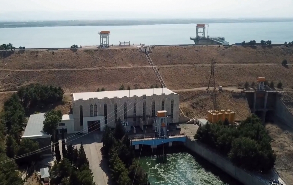 “Şəmkir” su elektrik stansiyasının su anbarı qəzalı vəziyyətdən çıxarılır