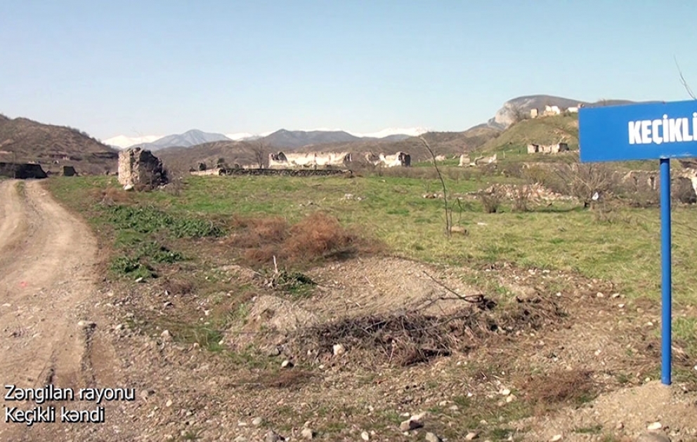 Le ministère de la Défense diffuse une vidéo du village de Ketchikli de la région de Zenguilan