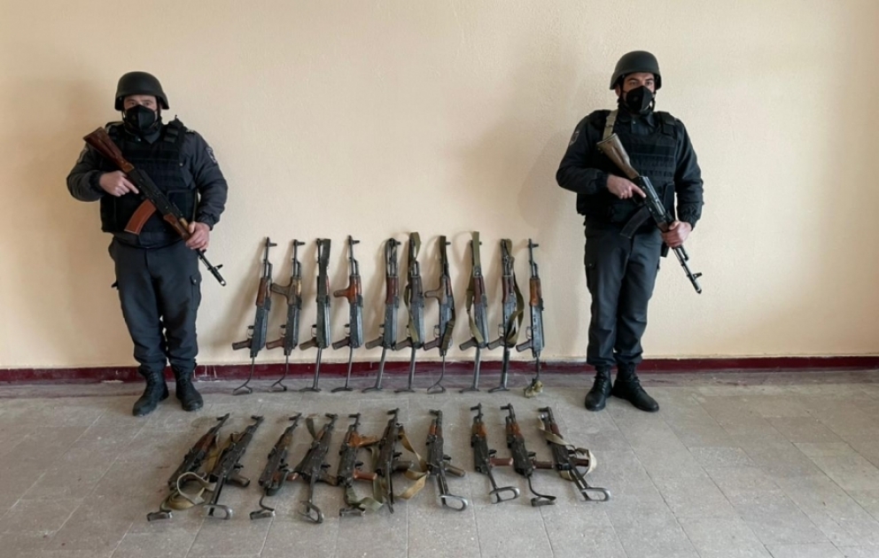 Полиция обнаружила в Губадлы и Джебраиле брошенные армянской армией боеприпасы