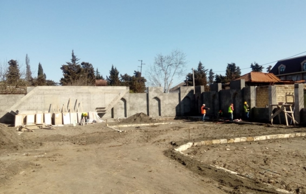 Astarada salınan Zəfər parkında işlər yekunlaşmaq üzrədir