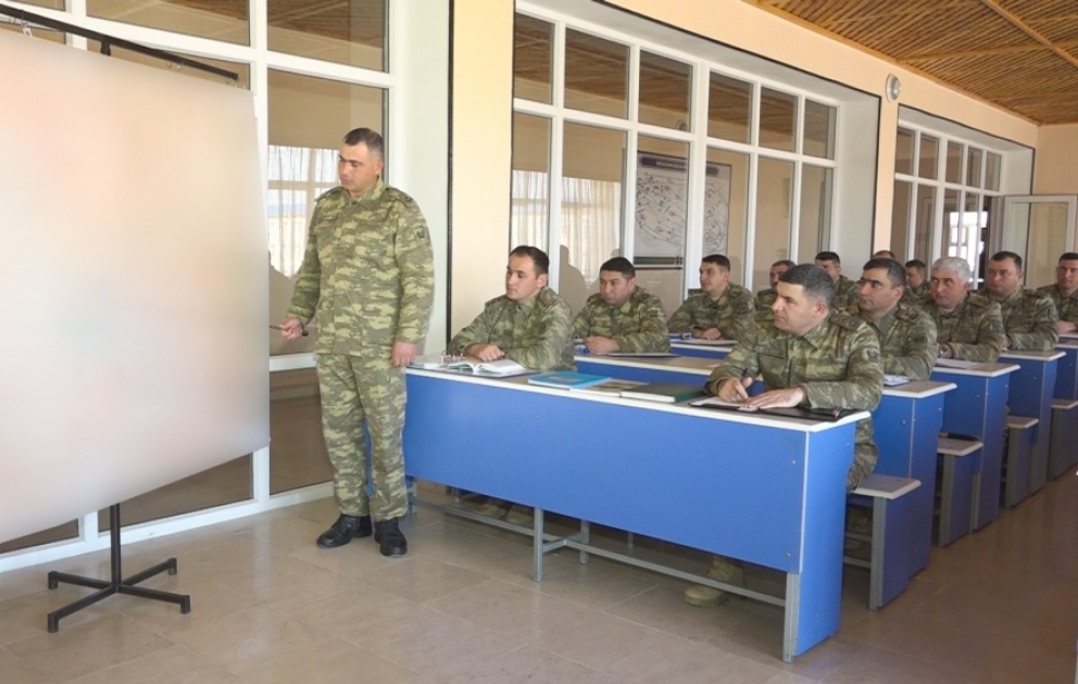 Naxçıvanda keçirilən komanda-qərargah təlimində qarşıya qoyulmuş məqsədlərə nail olunub