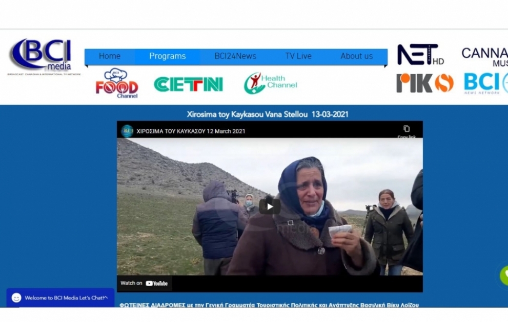 “BCI” beynəlxalq media portalında Ağdam rayonundan bəhs olunan videomaterial yerləşdirilib