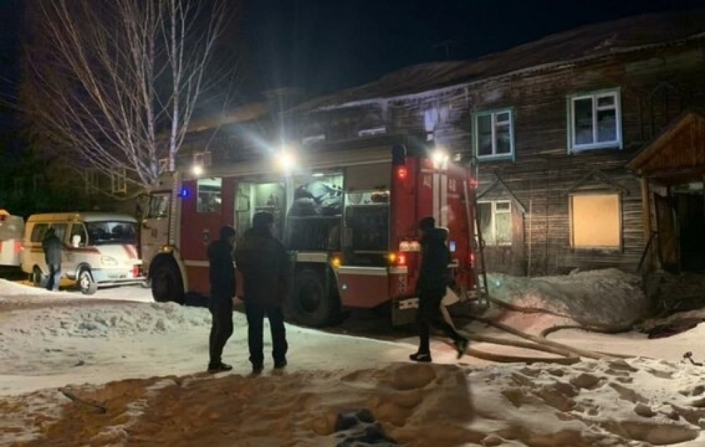 При пожаре в Красноярском крае погибли четыре ребенка