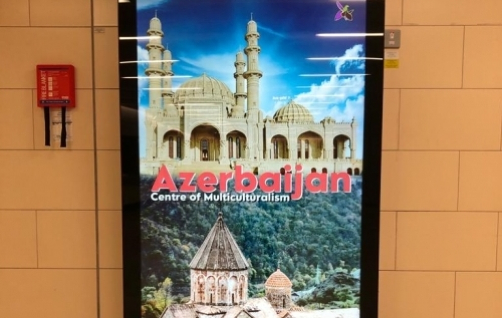 Londonun metro və qatar stansiyalarında Novruz bayramı və Qarabağla bağlı lövhələr yerləşdirilib