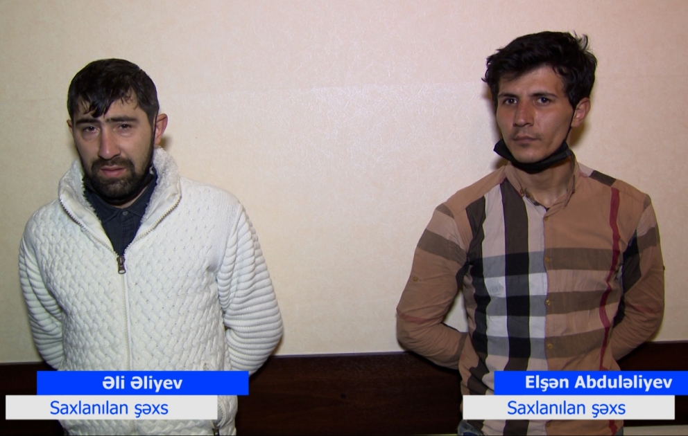 Qəbiristanlıqda məzarların üzərindən gül oğurlayanlar saxlanıldı
