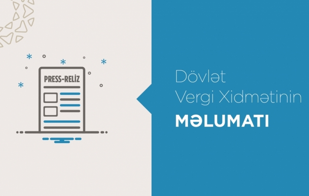 Artıq ödənilmiş vergilərin, faizlərin və maliyyə sanksiyalarının qaytarılması üzrə elektron müraciətlərə dair videotəlimat hazırlanıb