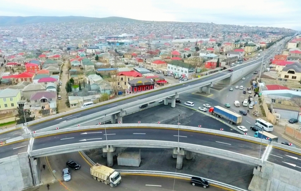 Sulutəpə dairəsində yeni yol qovşağı istifadəyə verilib