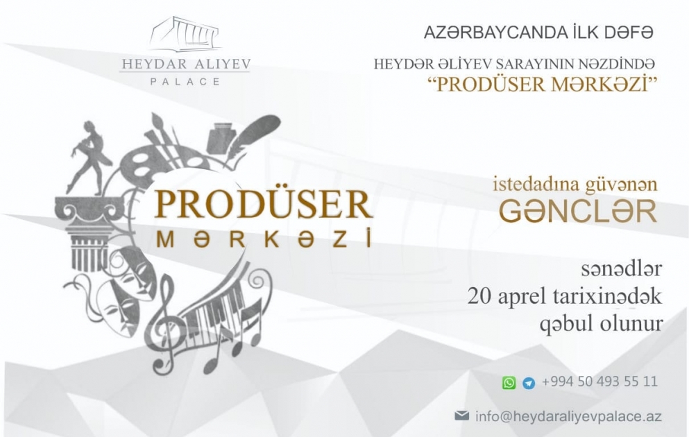 Azərbaycanda ilk dəfə “Prodüser mərkəzi” yaradıldı