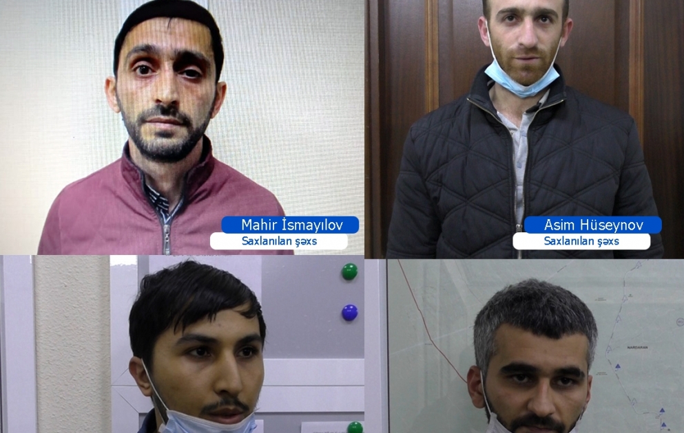 Sabunçu rayonunda bağ evindən oğurluq edən şəxslər saxlanılıblar