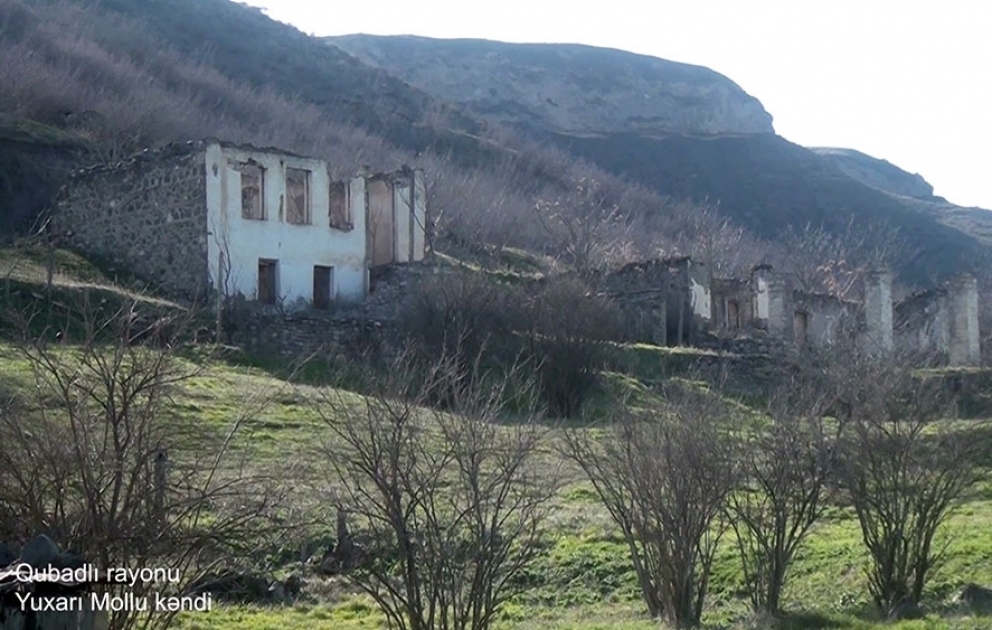 Le ministère de la Défense a diffusé une vidéo du village de Youkhary Mollou de la région de Goubadly