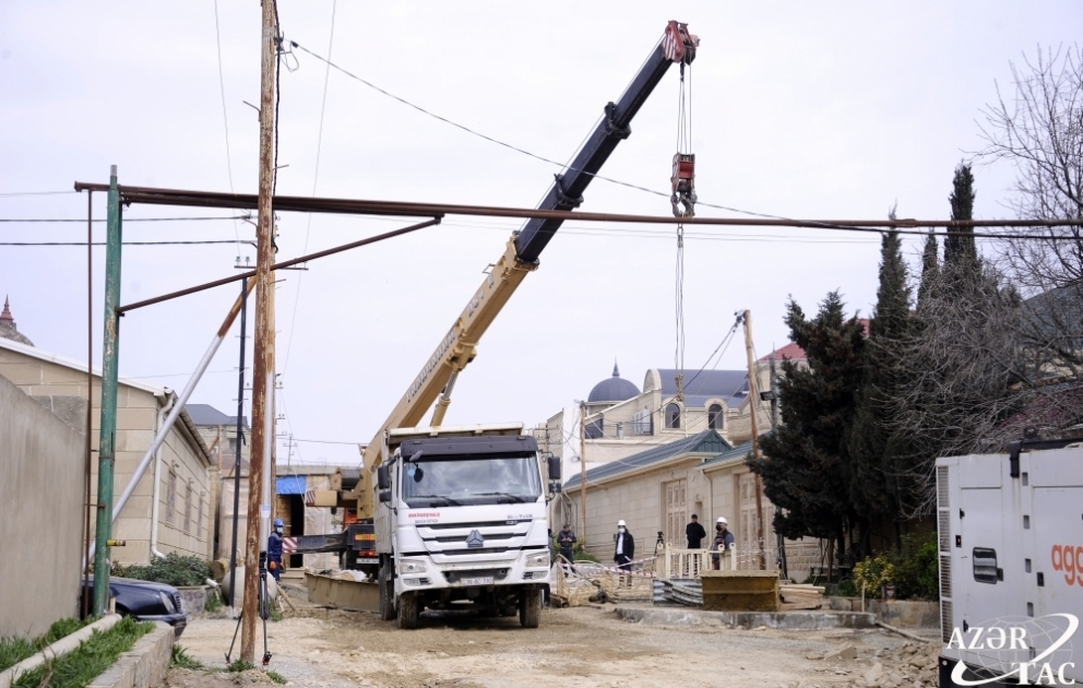 Badamdar qəsəbəsində sürüşmənin qarşısının alınması məqsədilə geniş tədqiqat və layihələndirmə işlərinə başlanılıb