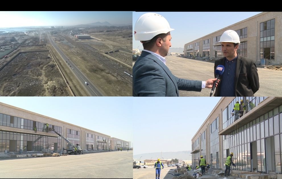Bakıda Qafqazın ən böyük tikinti materialları mərkəzi inşa edilir