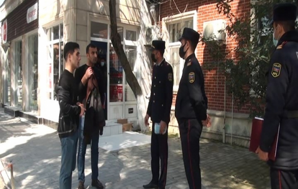 Kürdəmirdə karantin rejimini pozan şəxslər cərimələniblər