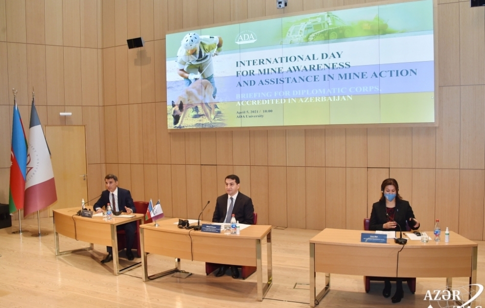 Hikmat Hajiyev: Armenia impedes restoration works by hiding mine maps