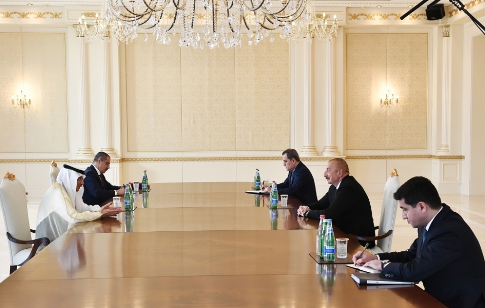 Le président azerbaïdjanais reçoit le Secrétaire général de l’OCI