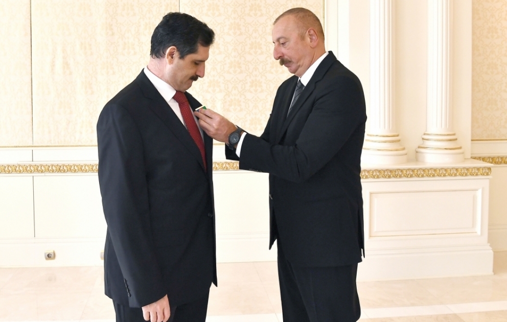 Le président Ilham Aliyev reçoit l’ambassadeur de Turquie en Azerbaïdjan