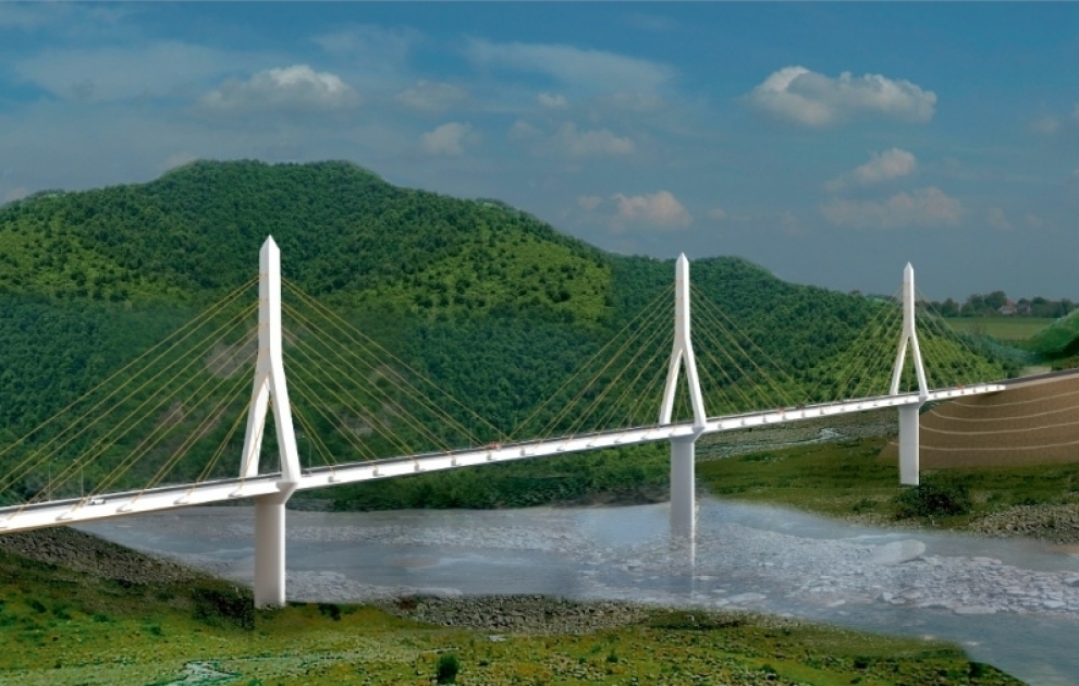Azərbaycanda ən uzun asma körpü və yeraltı tunel inşa edilir