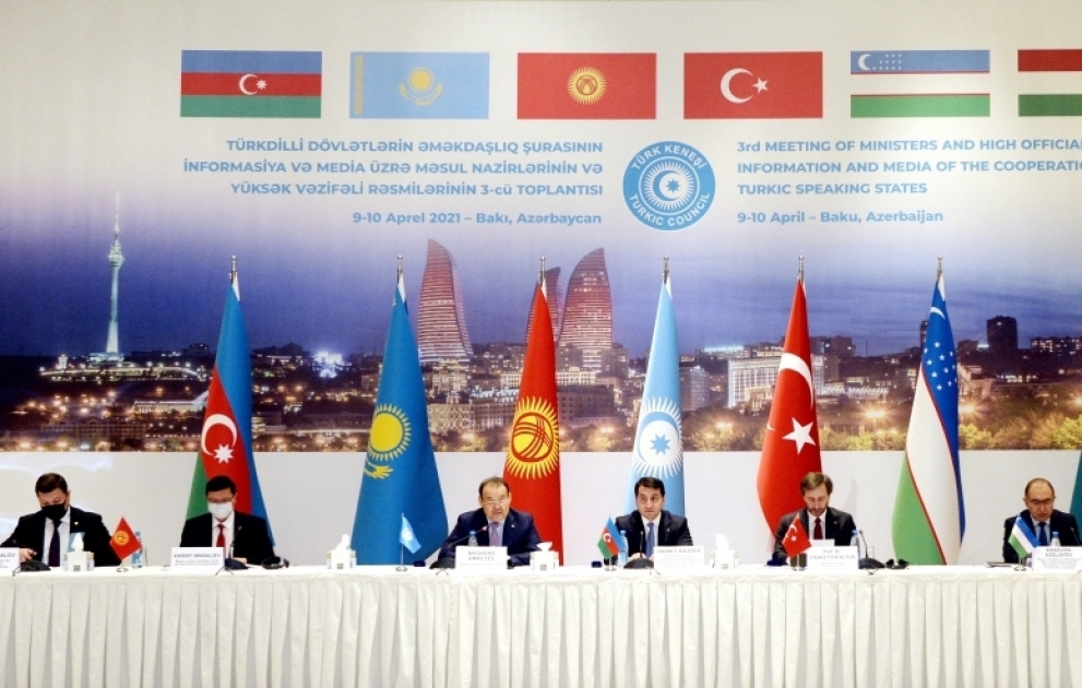 Third meeting of Ministers and High Officials in charge of Information and Media of Turkic Council gets underway in Baku