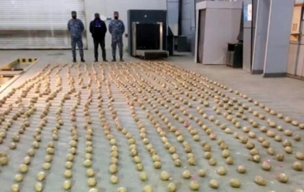 Gömrükçülər 213 kiloqramdan çox narkotik vasitə aşkarlayıblar