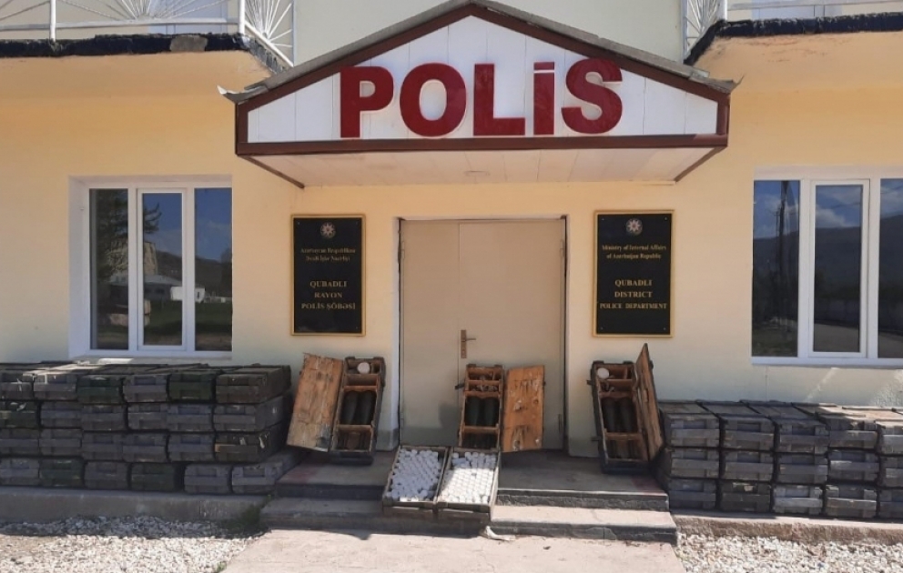 Qubadlıda döyüş sursatları aşkar edilib