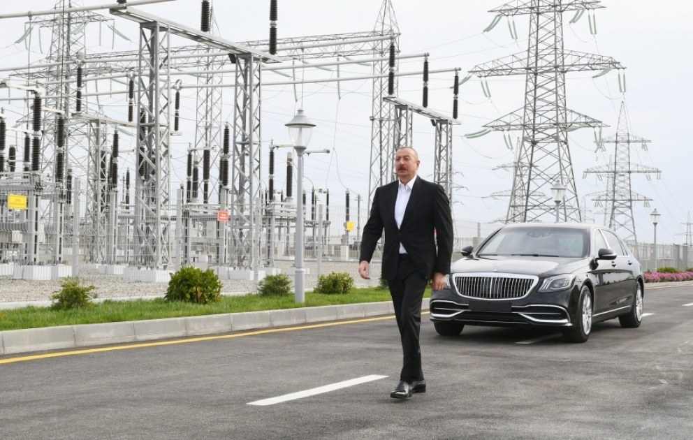 President Ilham Aliyev inaugurated newly renovated “Hovsan” and “Mashtagha” substations