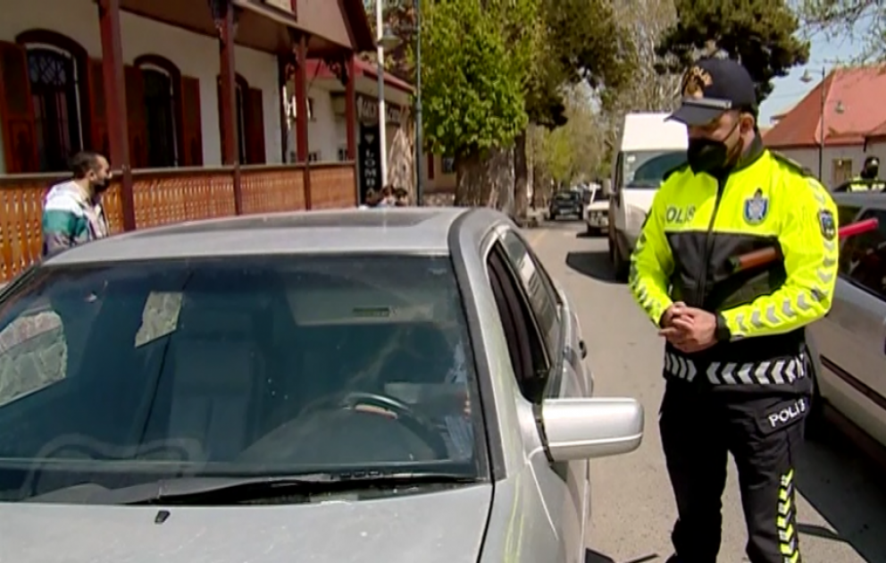 Şəmkirdə yol polisi reyd keçirib