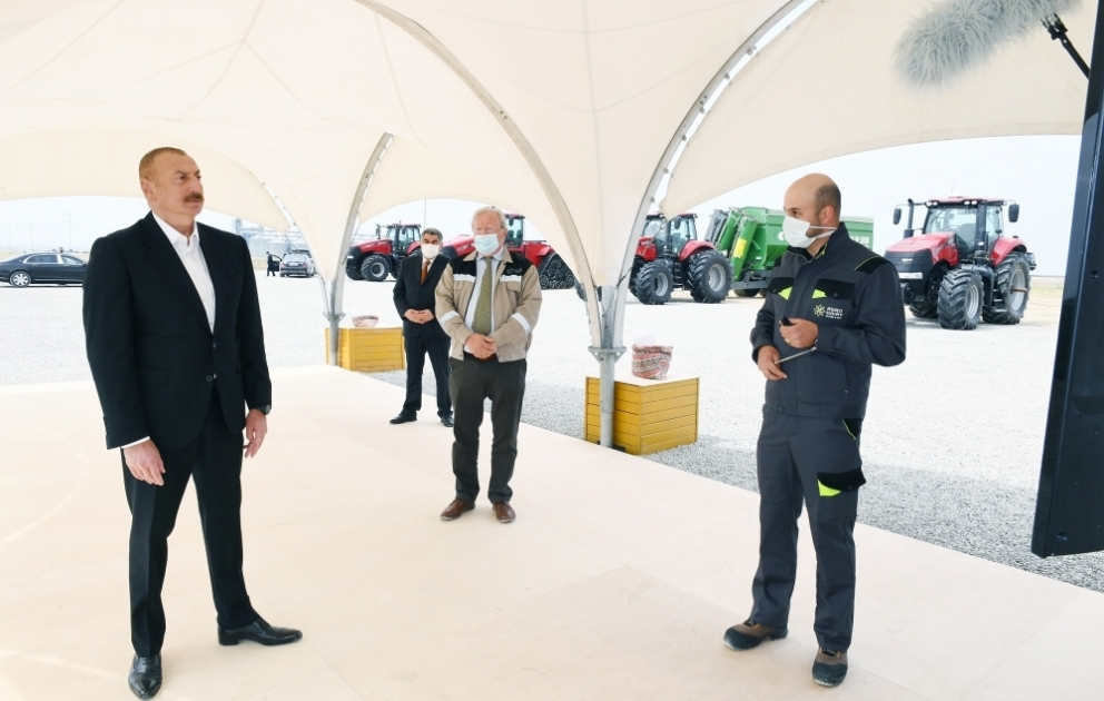 Hadjigaboul : la présentation d’un parc agricole de la SARL « Agro Dairy »