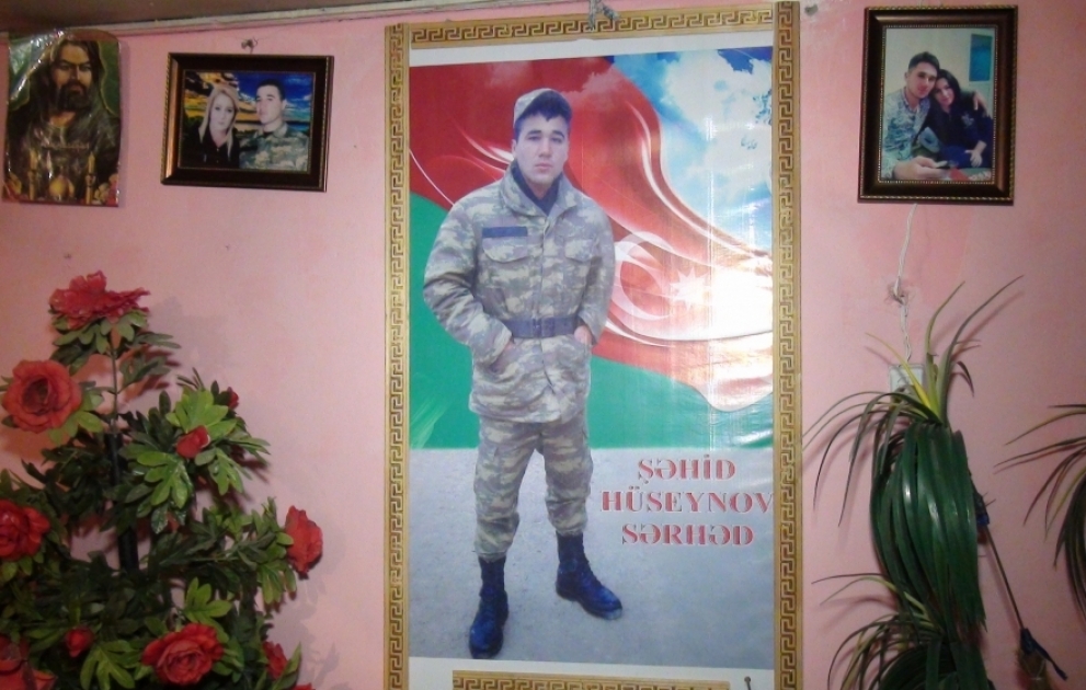Yaralı yoldaşlarını atəş altından çıxararkən şəhidlik zirvəsinə ucalan Sərhəd Hüseynov