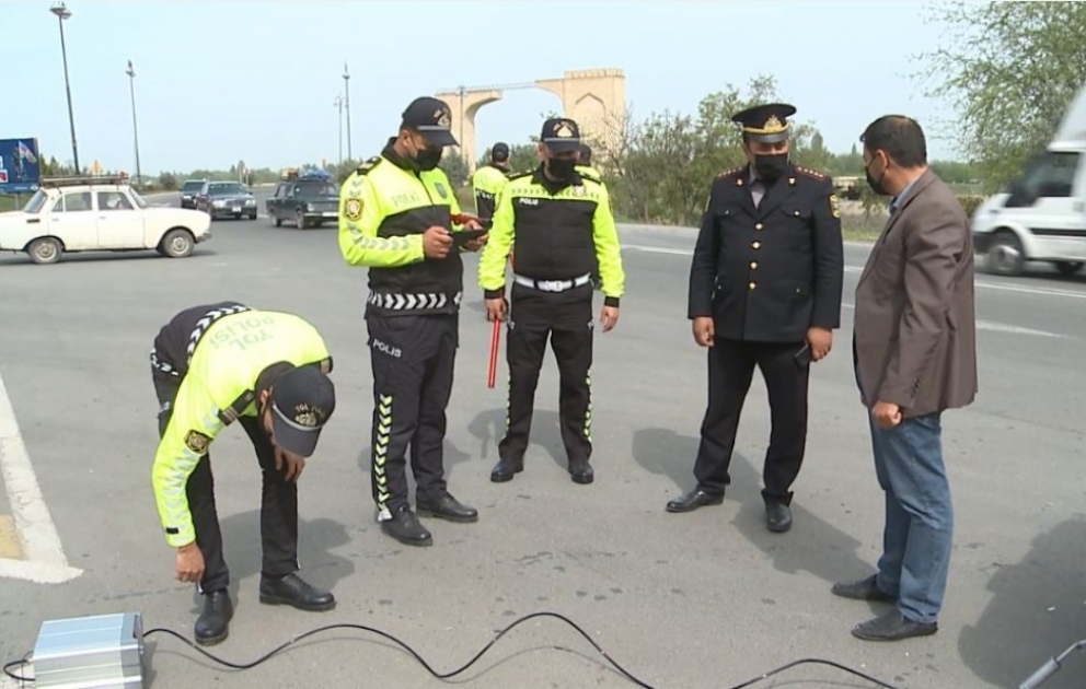Ağdamda yol polisi reyd keçirib