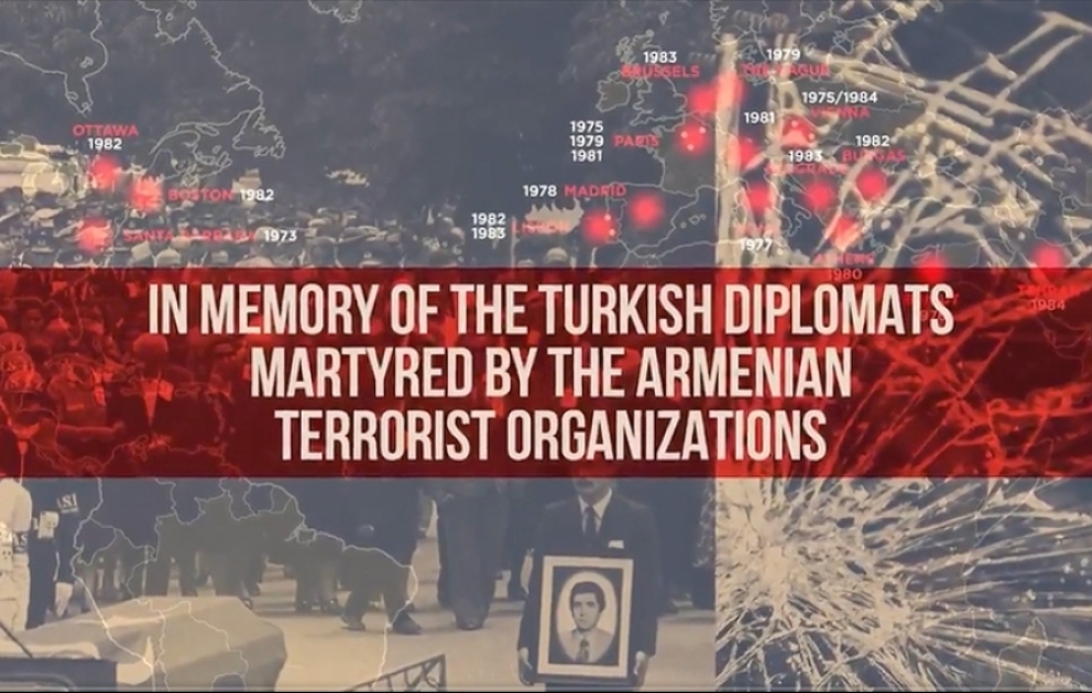 Türkiyə Prezidenti Administrasiyasının Kommunikasiya İdarəsi tərəfindən erməni terrorunu əks etdirən videoçarx hazırlanıb