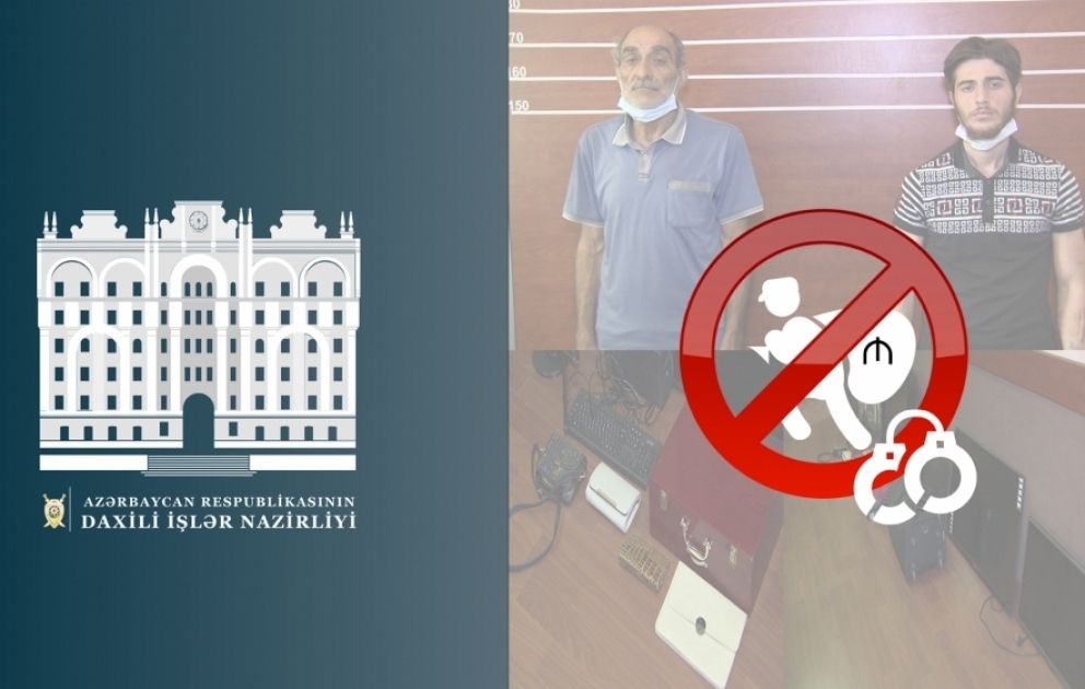 Masazır qəsəbəsində evlərdən 40 min manatdan artıq məişət əşyaları oğurlayan şəxslər saxlanılıblar