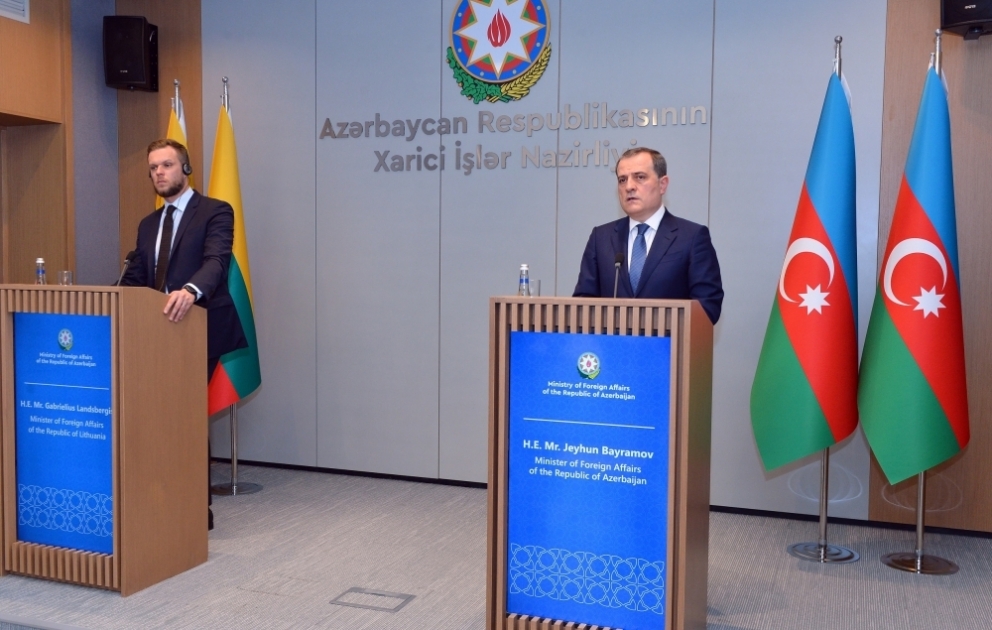 Azərbaycan ilə Litva arasında beynəlxalq platformalarda əməkdaşlıq imkanları ətrafında fikir mübadiləsi aparılıb