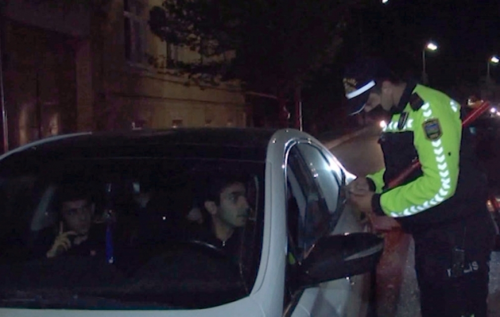 Yol polisi əməkdaşları Gəncədə reyd keçirib