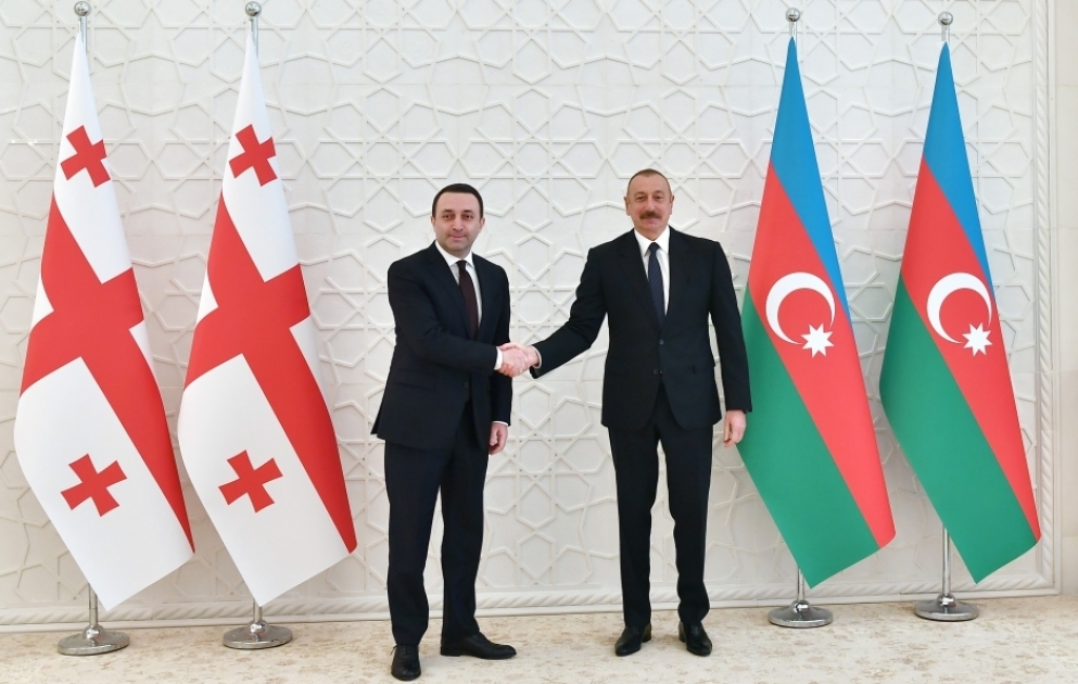 President Ilham Aliyev received Georgian Prime Minister