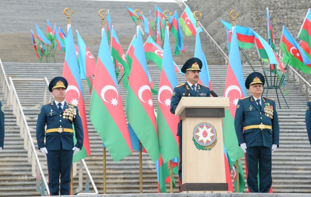 Dövlət Sərhəd Xidməti Akademiyasının 10-cu buraxılışı münasibətilə təntənəli mərasim keçirilib