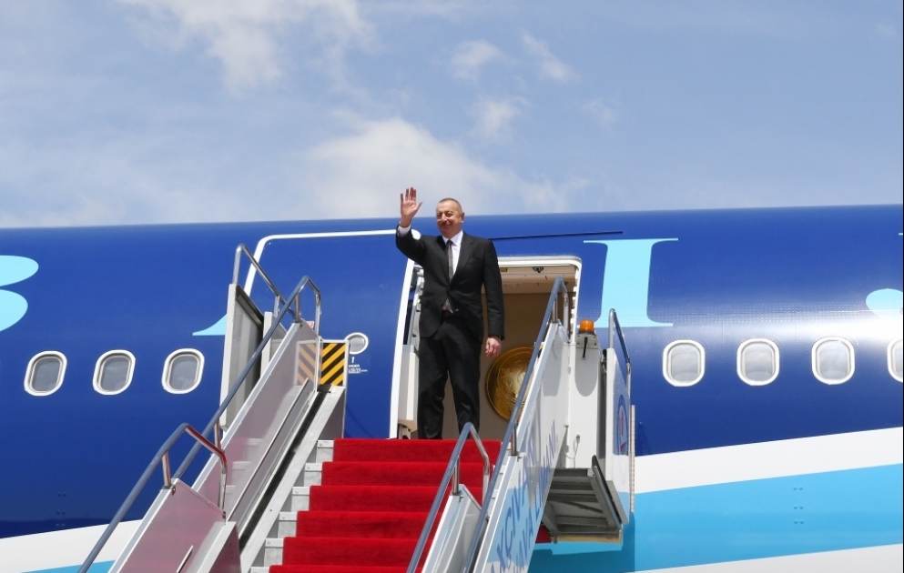 Prezident İlham Əliyevin Naxçıvan Muxtar Respublikasına səfəri başa çatıb