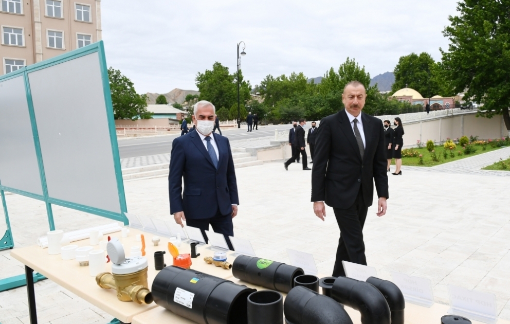 “Reconstruction of drinking water supply and sewerage systems in Ordubad district center and surrounding villages” project launched